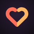 Logo: Herz in Koralle und Gold